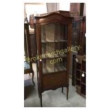 Edwardian Mahogany Inlaid Display Cabinet