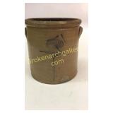 Salt Glaze Bee Sting Crock