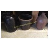 3 Pieces Hand Thrown Pottery