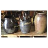 3 Pieces Assorted Pottery