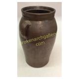 Brown Pottery 6 Gallon Churn Jar