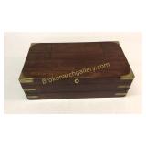 English Mahogany Writing Box