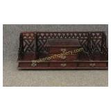 Asian Influenced Book Display W Drawers