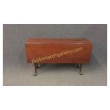 Period Mahogany Queen Anne Drop Leaf Table