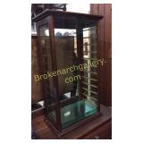 Table Top Mahogany Display Cabinet