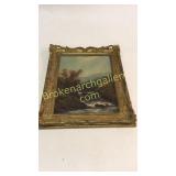 Oil on Board, Waterfall