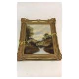 Oil on Canvas, Stream