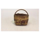 Early Cherokee Rivercane Berry Basket
