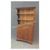 Walnut Step Back Cupboard