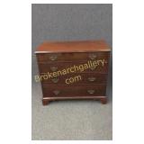 4 Drawer Mahogany Chippendale Chest