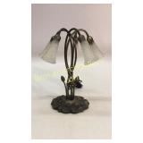Art Nouveau Style Lily Form Lamp