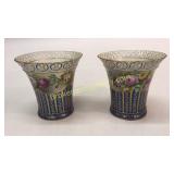 Pair Richard Ginori Italian Urns