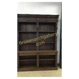 Monumental Black Forest Bookcase
