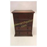 4 Drawer Miniature Cabinet