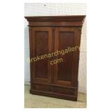 Eastlake Walnut Wardrobe