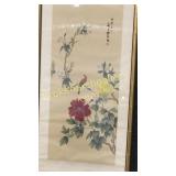 Asian Watercolor on Silk