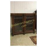 Exceptional Tiger Oak Bookcase