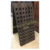 Double Sided French Wine Rack