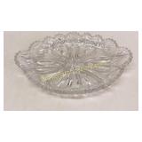 Cut Glass Tray