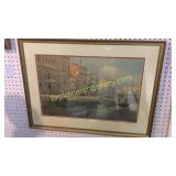 Watercolor Venice Canal