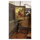 Adjustable Fire Screen & Velvet Panel
