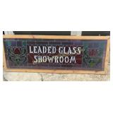 Stained Glass Window Trade Sign