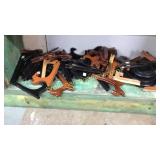 Large a Group Plate Stands, Pedestals