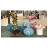 5 Pieces Fenton and Art Glass