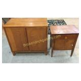 Mid Century Chest, Small Washstand