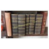 7 Mostly & Leather Bound Books