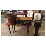 6 Pcs Butlers Table, Folding Table, Smoke Stand