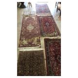 6 Oriental Occasional Rugs