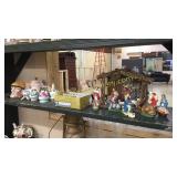 Tobacco Jars, Napkin Rings,Nativity