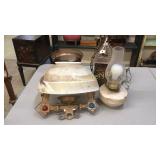 Copper Lantern Light, Hanging Oil Lamp