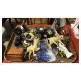 Tray Lot Assorted Table Articles