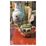 Asian Teapot, Famille Vase