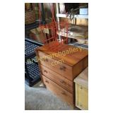 Pine Chest, Wire Basket