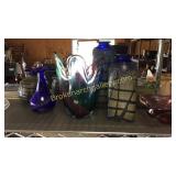 Art Glass, Stems, Tiles