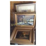 6 Pieces Framed Art