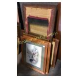 16 Pieces Framed Art and Mirrors
