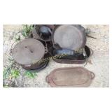 Group Assorted Cast Iron