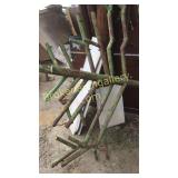 Iron Clothes Line Post