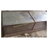 Oak Framed Candy Store Counter