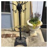 Iron Coat Rack