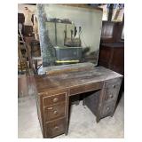 VINTAGE DRESSER WITH MIRROR
