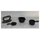 MINIATURE CAST IRON KITCHENWARE