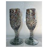 END OF THE DAY GLASS GOBLETS