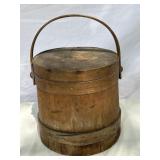 ANTIQUE WOODEN FIRKIN