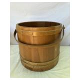 PRIMITIVE FIRKIN SUGAR BUCKET LARGE
