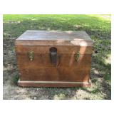 Wood ice chest cooler